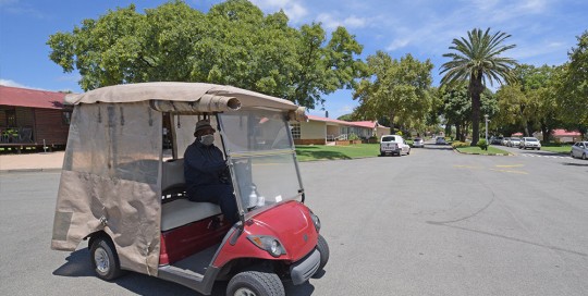 Golf cart transport