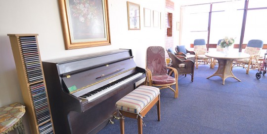 Queenshaven old age home sunroom