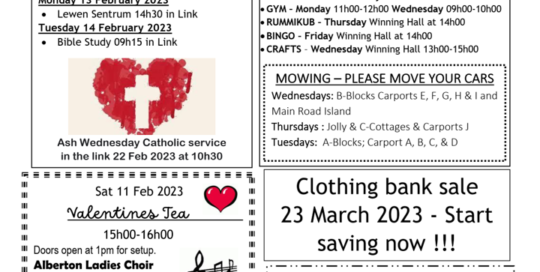 News Letter 08 February 2023 - 1
