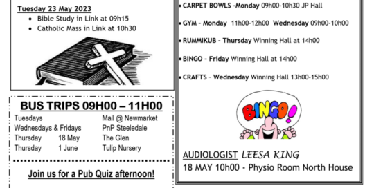 News Letter 18 May 2023 - 1